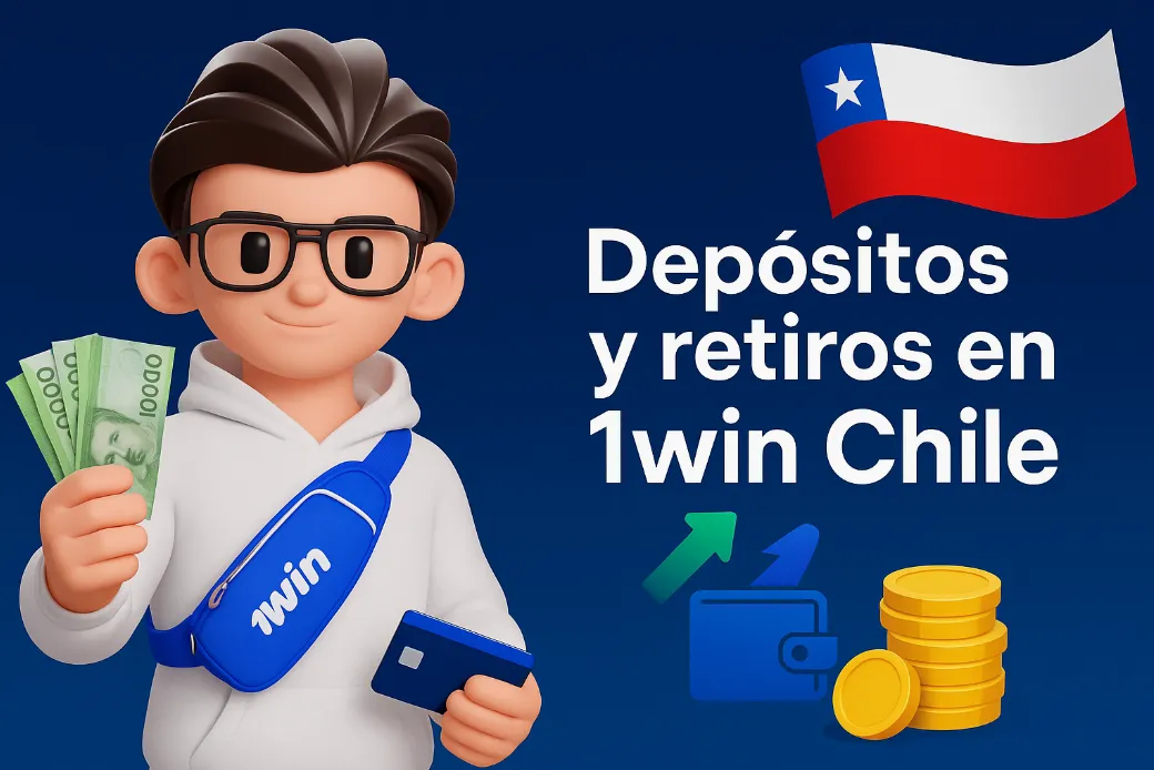 Depósitos y retiros en 1win casino Chile con CLP